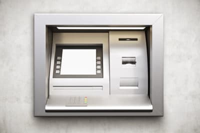 A cashpoint.